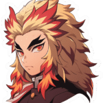 ANIME WARRIOR STICKER