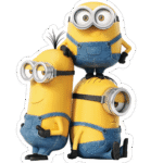 Minions Stack Sticker