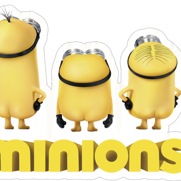 Minions Group Sticker