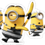 Minions Jailbreak Banana Sticker
