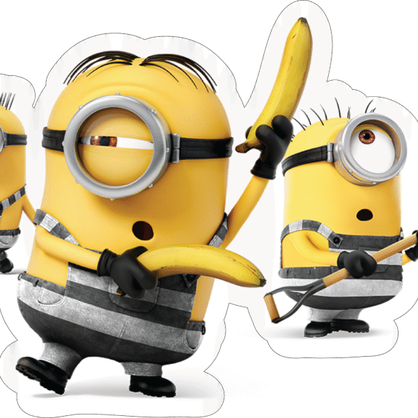 Minions Jailbreak Banana Sticker