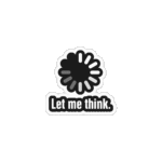 THINK STICKER