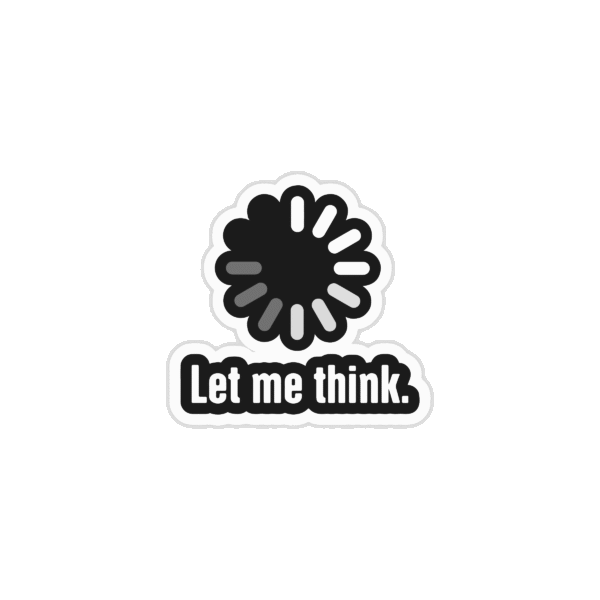 THINK STICKER