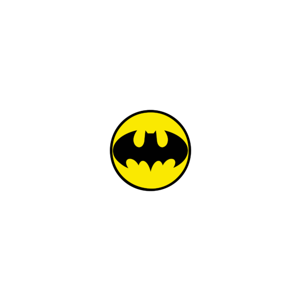 BAT MAN LOGO STICKER