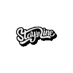 STAY IN LINE STICKER