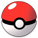 RED & WHITE BALL STICKER
