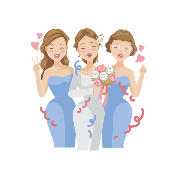 BRIDE GANG STICKER