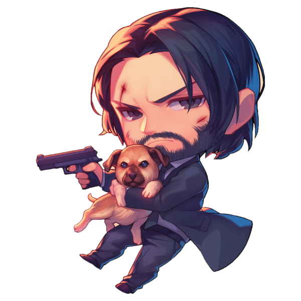 JOHN WICK STICKER