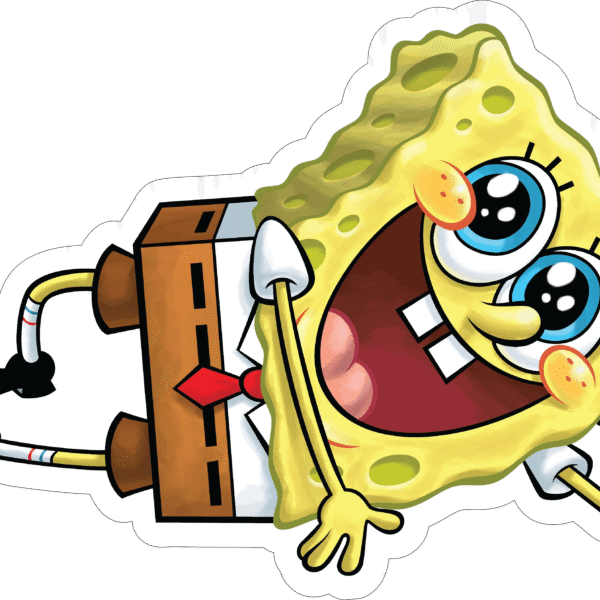 Surprised Patrick Star Sticker