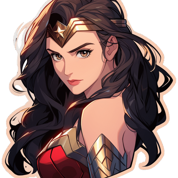 WONDER WOMEN STICKER