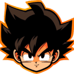 GOKU HEAD STICKER