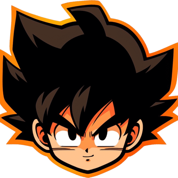 GOKU HEAD STICKER