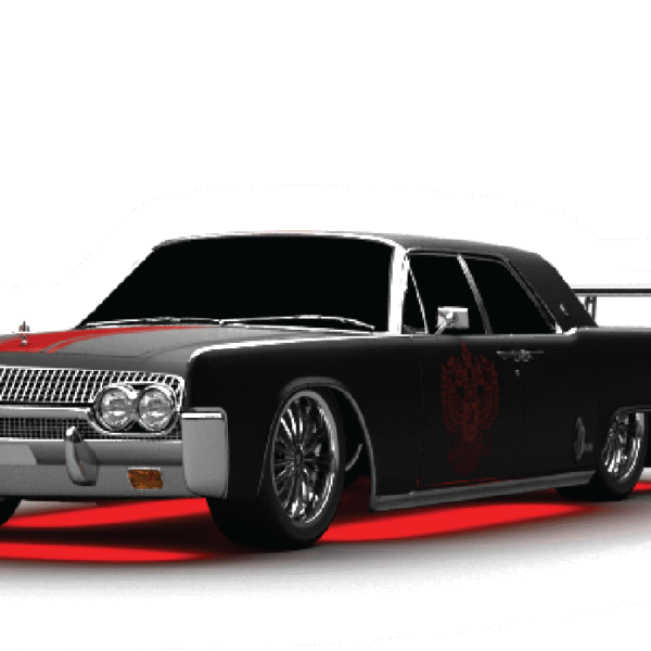 Custom Classic Lincoln Continental Car Sticker