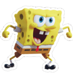 Surprised Patrick Star Sticker