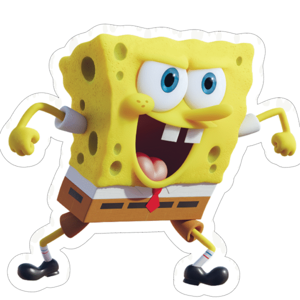 Surprised Patrick Star Sticker