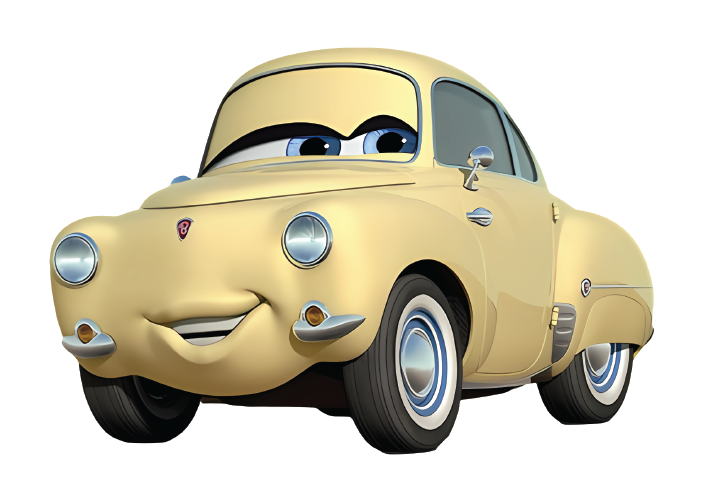 309 Lizzie Cars Movie Sticker - Image 1