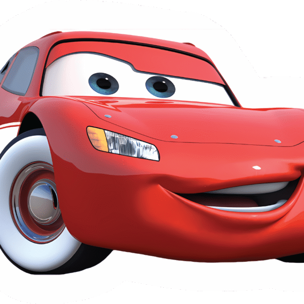 Lightning McQueen Cartoon Car Sticker