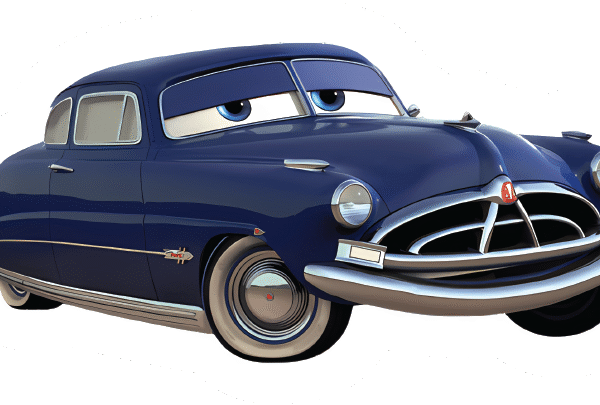 Doc Hudson 'Cars' Character Sticker