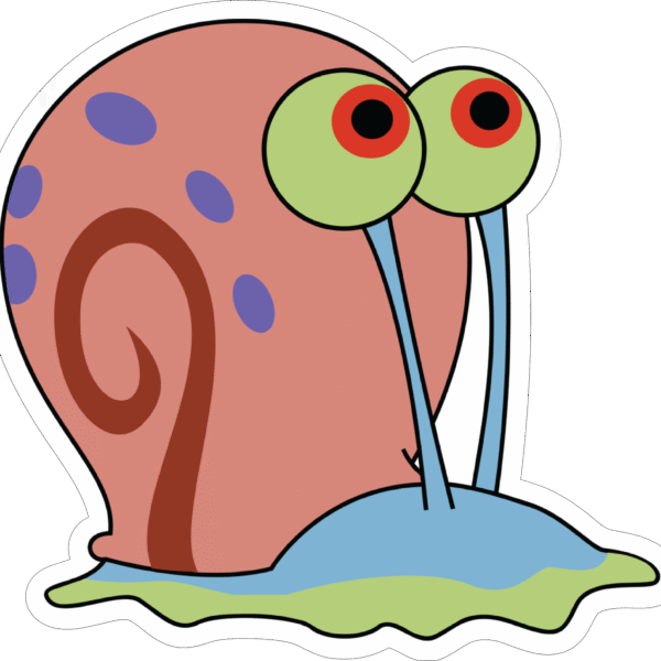 Gary the Snail Sticker
