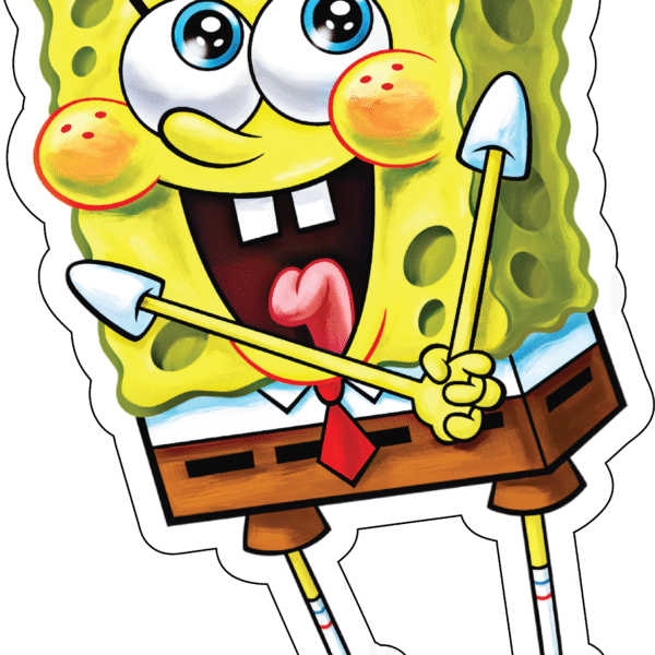 SpongeBob SquarePants Excited Sticker