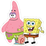 Spongebob Squarepants and Friends Sticker