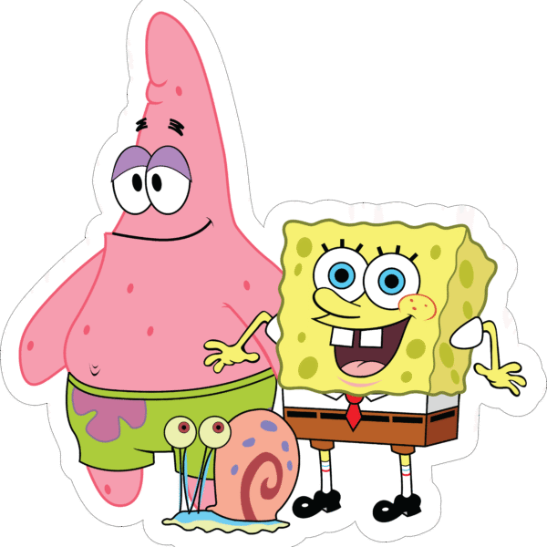 Spongebob Squarepants and Friends Sticker