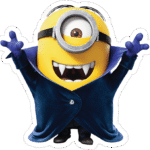 Vampire Minion Sticker