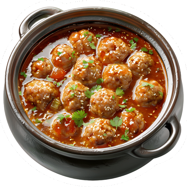 Sweet and Sour Meatballs Sticker