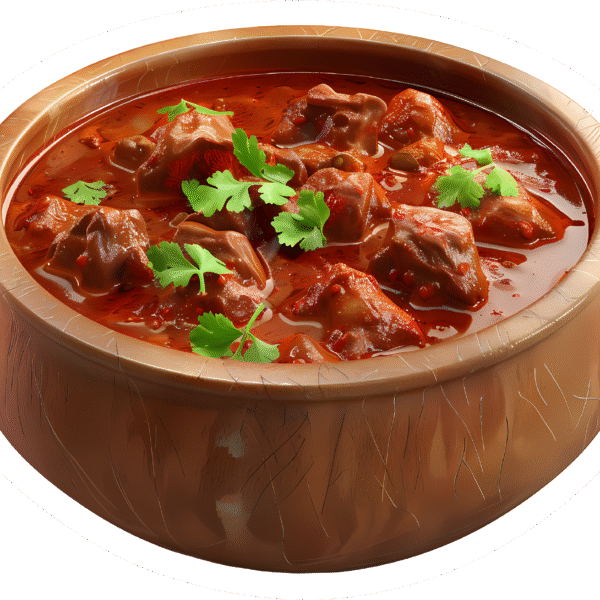 Delicious chicken curry sticker