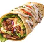 Delicious Chicken Shawarma Wrap Sticker