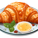 Delicious Croissant Sticker