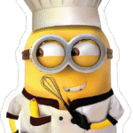 Chef Minion Sticker