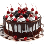 Chocolate Drip Cake Sticker