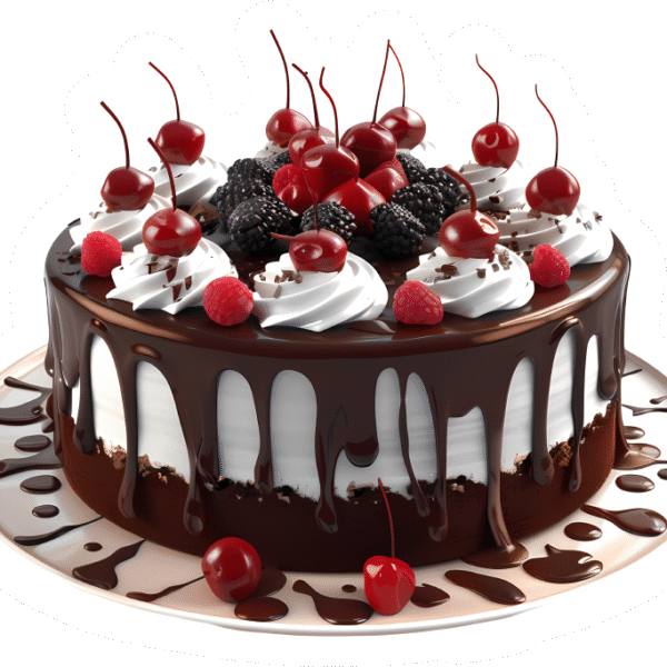 Chocolate Drip Cake Sticker