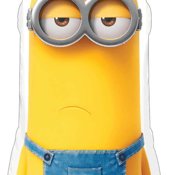 Grumpy Minion Sticker