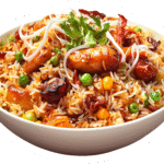 Yummy chicken fried rice sticker