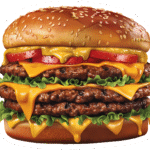 Triple Cheeseburger Sticker