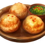 Radhaballavi with Aloo Sabzi Sticker