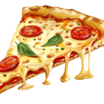 Cheesy Pizza Slice Sticker