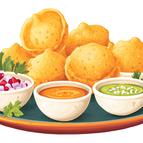 Pani Puri Sticker