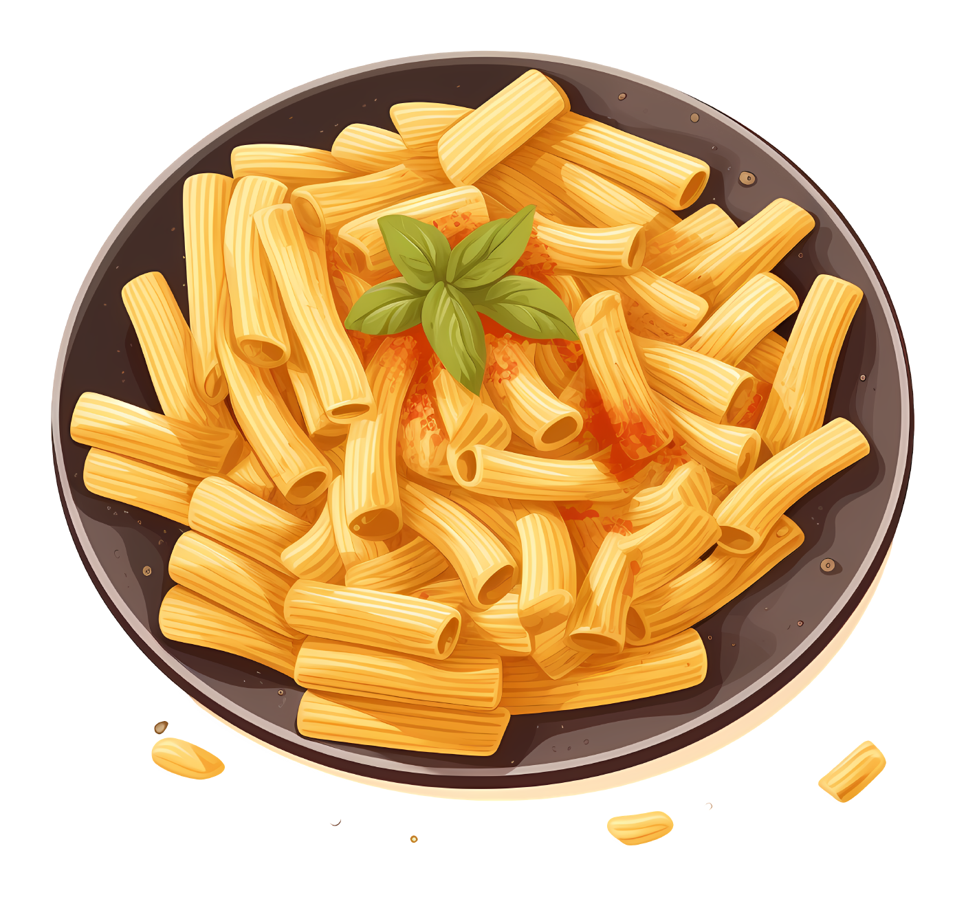 415 Rigatoni Pasta Sticker - Image 1
