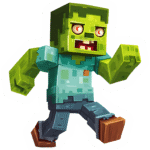 Minecraft Zombie Sticker