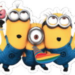 Minion Madness Sticker
