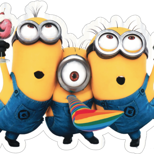 Minion Madness Sticker