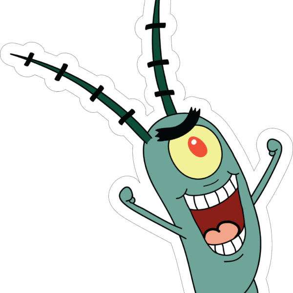 Plankton Sticker
