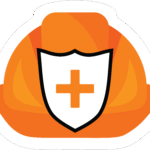 ORANGE HELMET STICKER