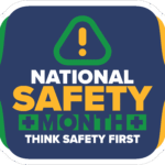 SAFETY MONTH STICKER