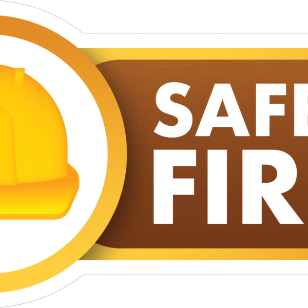 SAFETY FIRST STICKER