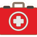 FIRST AID STICKER