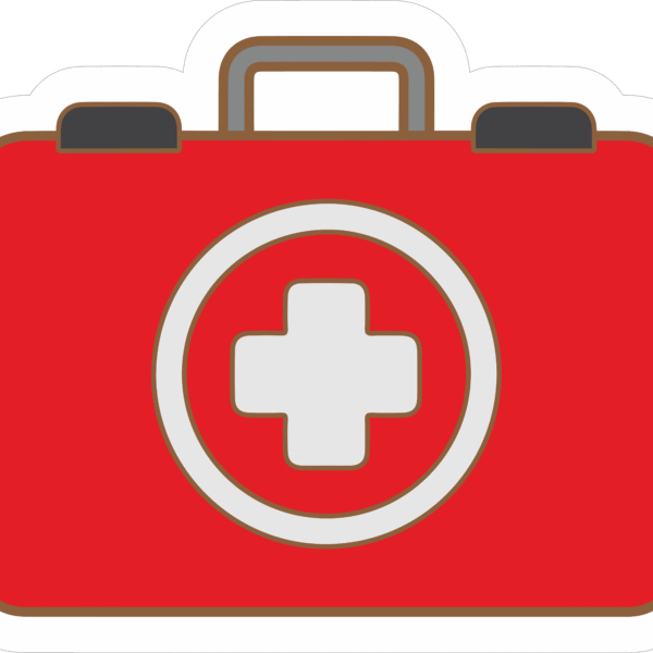 FIRST AID STICKER